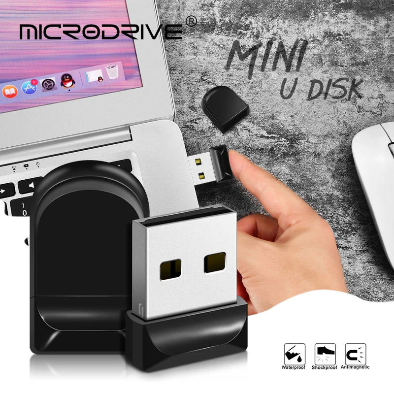 Super Mini USB Flash Drive 64GB 128GB Waterproof High Speed Pendrive 4GB 8GB 16GB 32GB Portable USB Flash Drive Pendrive