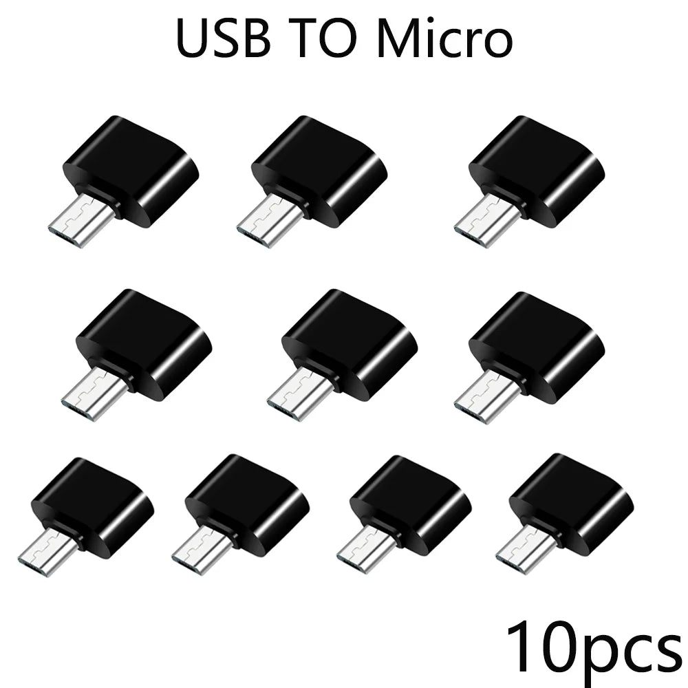 Mini Type-C to USB 3.0 Adapter - USB-C Male to Female OTG Data Connector for MacBook Pro, iPad Mini 6/Pro, and MacBook Air Type-C Devices
