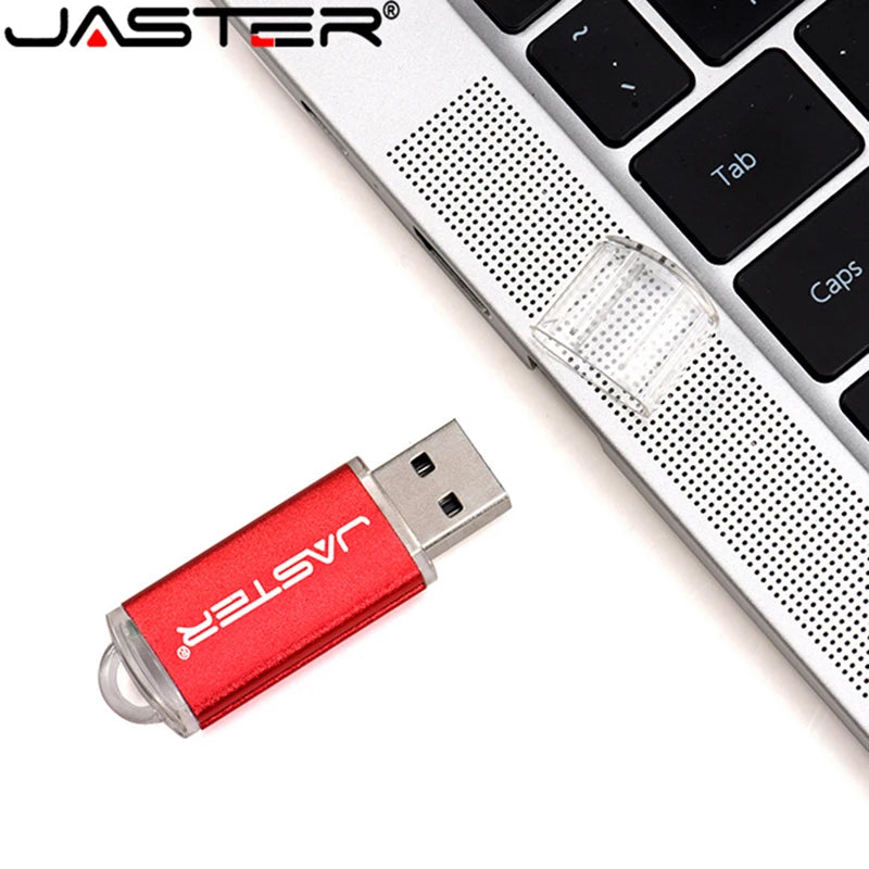 New Creative with Key Chain USB 2.0 Flash Drive 128GB 64GB 32GB 16GB 8GB 4GB 128MB Pendrive Fashion 9 Colors U Stick Gift