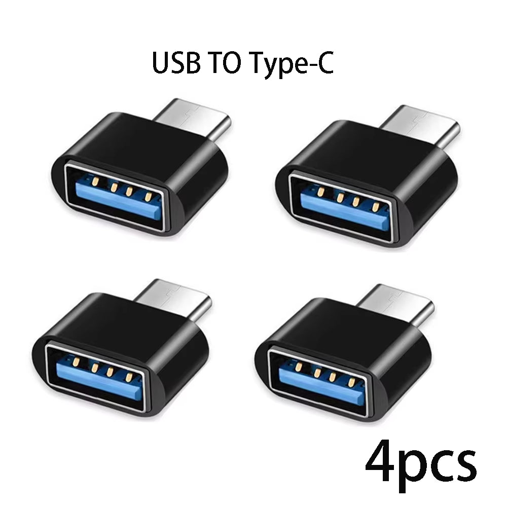 Mini Type-C to USB 3.0 Adapter - USB-C Male to Female OTG Data Connector for MacBook Pro, iPad Mini 6/Pro, and MacBook Air Type-C Devices