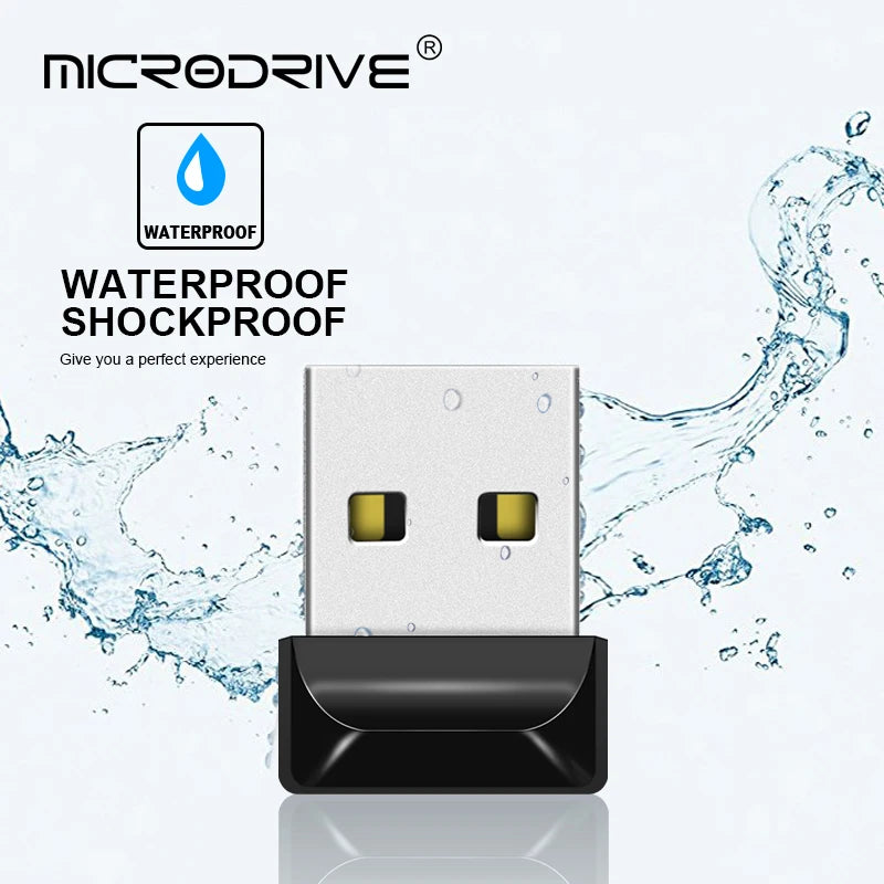 Super Mini USB Flash Drive 64GB 128GB Waterproof High Speed Pendrive 4GB 8GB 16GB 32GB Portable USB Flash Drive Pendrive