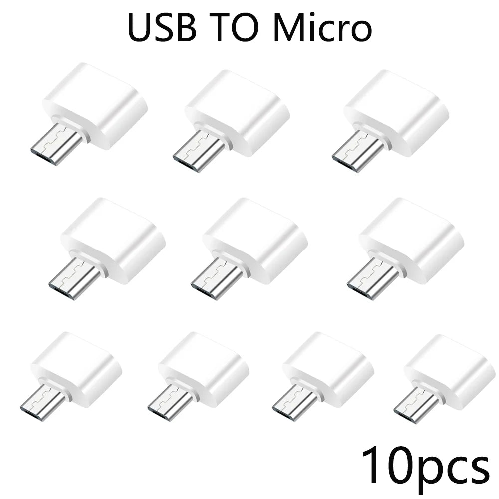 Mini Type-C to USB 3.0 Adapter - USB-C Male to Female OTG Data Connector for MacBook Pro, iPad Mini 6/Pro, and MacBook Air Type-C Devices