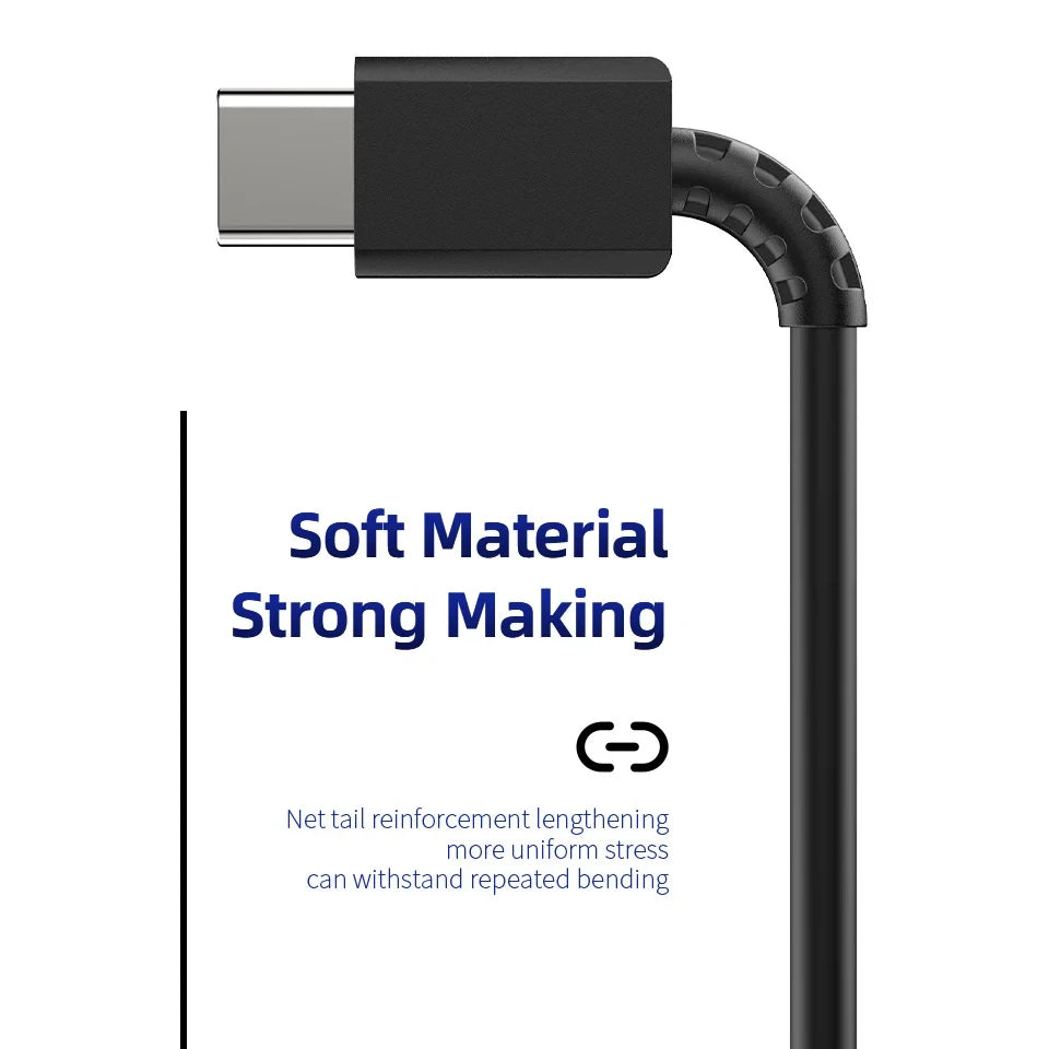 2-Pack 45W PD USB-C Cable for Samsung Galaxy S20/S21/S22/S23 Ultra, Note 10/20 5G, A53/A54 - Super Fast Charging Data Cable