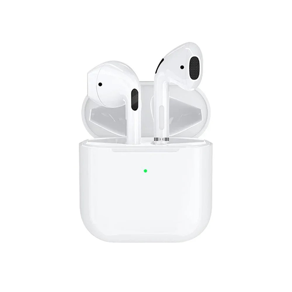 Air Pro4 Original TWS Wireless Bluetooth Earphones Dual in Ear Headphones with Mic Ultra Long Standby Running Bass Sport Earbuds