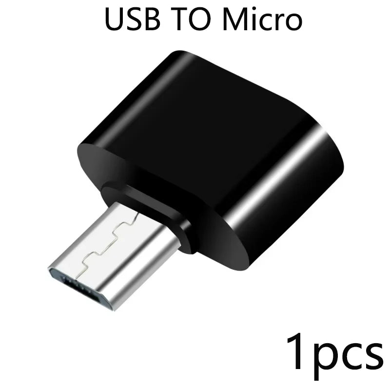 Mini Type-C to USB 3.0 Adapter - USB-C Male to Female OTG Data Connector for MacBook Pro, iPad Mini 6/Pro, and MacBook Air Type-C Devices