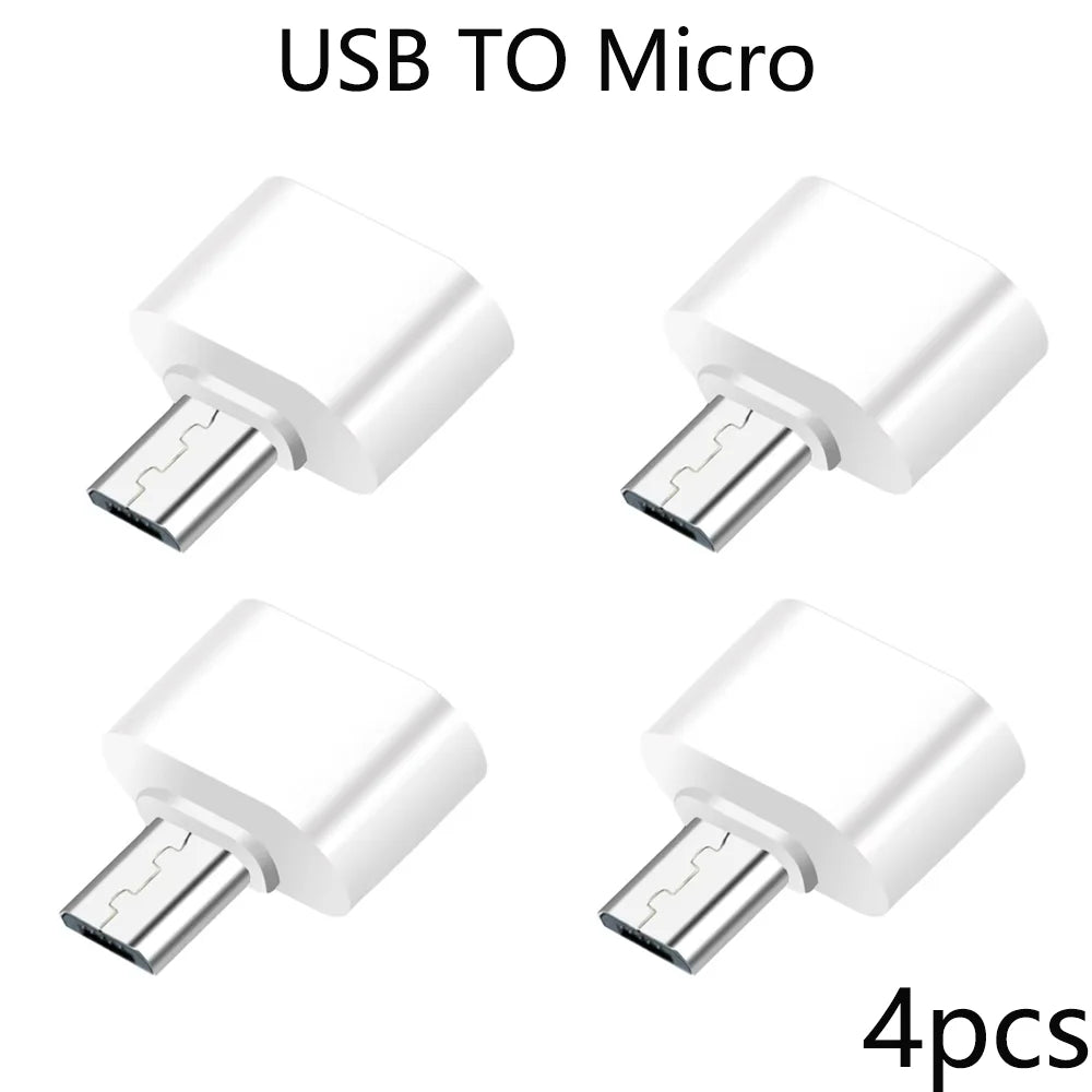 Mini Type-C to USB 3.0 Adapter - USB-C Male to Female OTG Data Connector for MacBook Pro, iPad Mini 6/Pro, and MacBook Air Type-C Devices