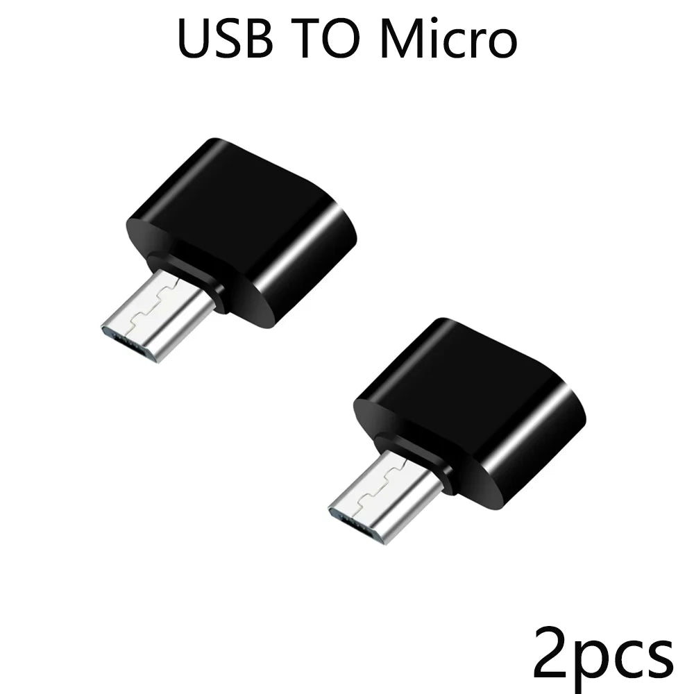 Mini Type-C to USB 3.0 Adapter - USB-C Male to Female OTG Data Connector for MacBook Pro, iPad Mini 6/Pro, and MacBook Air Type-C Devices