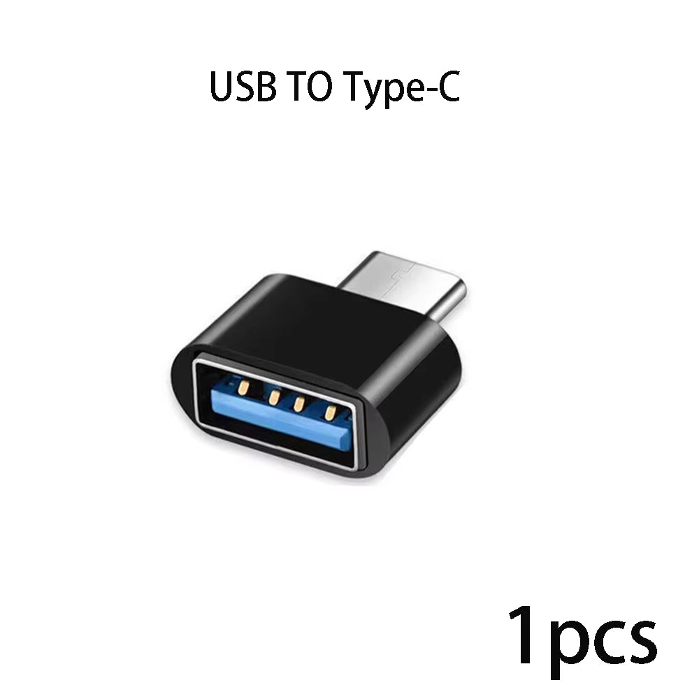 Mini Type-C to USB 3.0 Adapter - USB-C Male to Female OTG Data Connector for MacBook Pro, iPad Mini 6/Pro, and MacBook Air Type-C Devices