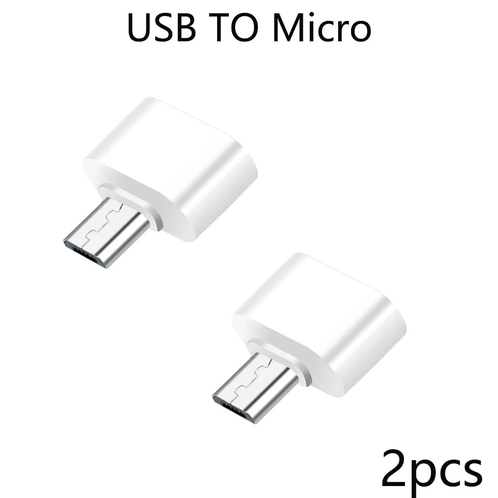 Mini Type-C to USB 3.0 Adapter - USB-C Male to Female OTG Data Connector for MacBook Pro, iPad Mini 6/Pro, and MacBook Air Type-C Devices