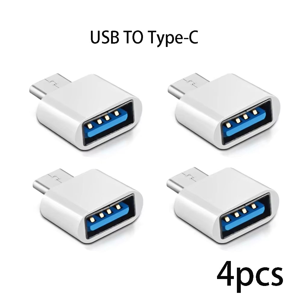 Mini Type-C to USB 3.0 Adapter - USB-C Male to Female OTG Data Connector for MacBook Pro, iPad Mini 6/Pro, and MacBook Air Type-C Devices